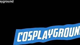 Jade Kush as Chun-Li Chained and Fucked Hard by Two Monster Cocks!