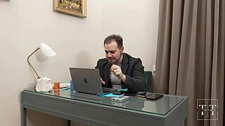 Secretary Sucks Boss Cock for Cum Career Boost 4K