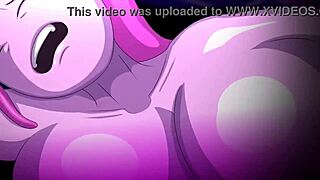 hey princess bubblegum, wanna suck this futanari monster cock deepthroat style before the 3some titty fuck cumshot?