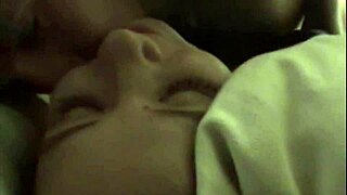 flora and bitter mike drop their raw homemade dorm room show with natural tits play