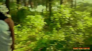 i'm fuckin' my naughty ex-girlfriend outdoors bush... deepthroat cumshot!!