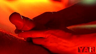 mistress rams vibrator deep into slaves punished lower urethra cock for total femdom pain domination