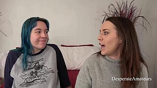 Desperate Amateurs Olivia And Alisha Beg For Pussy Stretching