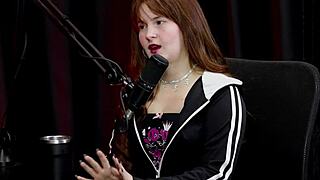 She Dances Naked Online But Fears Social Media Exposure Angel Bloomm In Sheer Red