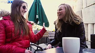 heart pounding as angel emily endures mike angelo's brutal anal pounding