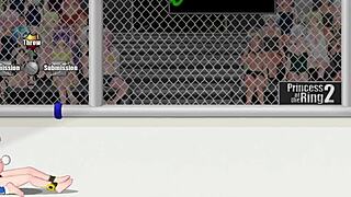 Princess Ring 2: Mimi Vs Rena's Intense Lesbian Catfight Clash