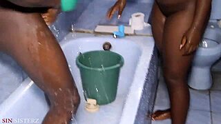 yo this water cools my wet virgin vagina before bbc stretches it doggystyle