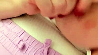 horny iranian stepmom fingers her big natural tits alone at home