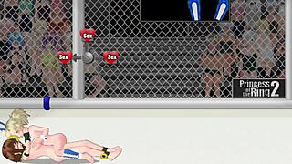 Princess Ring 2: Mimi Vs Rena's Intense Lesbian Catfight Clash