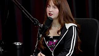 She Dances Naked Online But Fears Social Media Exposure Angel Bloomm In Sheer Red