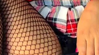 young ex gf tight pussy fucked hard at friend's house