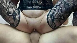 Fucking Mature Stranger In Lingerie And Stockings Pov
