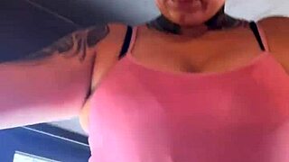 at the gym i almost got kicked out wearing a tight top sweat dripping down my wet pussy