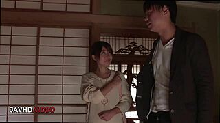 Naughty Japanese housewife Miu Suzuha toys pussy to hardcore creampie bliss