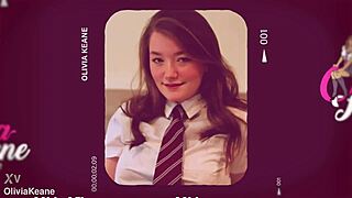 that teen student next door slips a buttplug in her chubby ass for first time