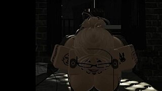 POUNDING this roblox SLUT hard in my condo with rough SEX action