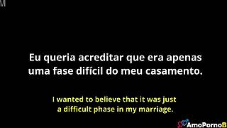 cuckquean watches hubby with half-sis - brazilian milf's juicy big ass reveal