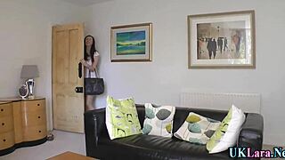 heeled milf spreads wide for hardcore threesome cock pounding action!