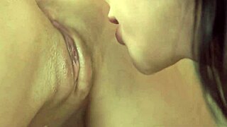 emma hix and nicole dosh oil up for wild lesbian scissoring pussy tribbing massage