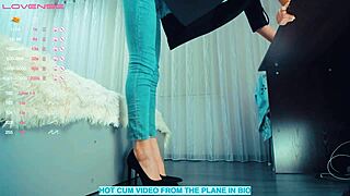 Isn't this slut scorching hot fingering in killer heels?