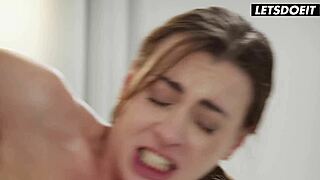 Horny Client Begs Masseur's Monster Cock After Oiled Massage Fuck Fest