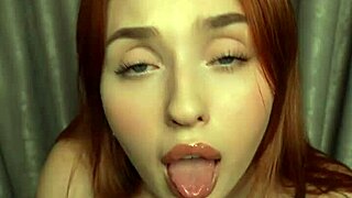 Juicy babe's POV tease builds to your explosive cumshot beg
