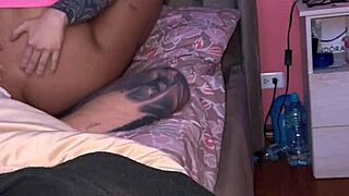 wanna see this hot couple's first homemade vid cowgirl creampie petite latina?