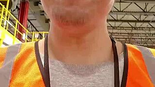 wow asian amateur strolls outdoors during work in public asmr sfw solo vibes!!