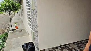 after the party i convince uber girl to my house