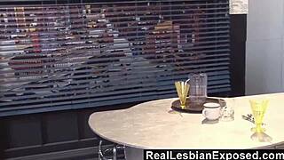 amateur brunettes toy asses and lick pussies in turns