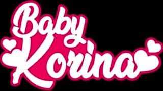 baby korina's petite rides hint at creamy homemade creampie delights