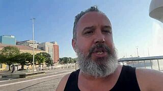 Big Tits Big Ass May Silva Rides Bareback in Salvador Car Pickup