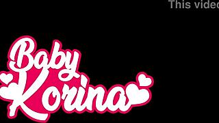 baby korina's petite rides hint at creamy homemade creampie delights