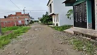 after the party i convince uber girl to my house