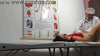 ginecologista fingers tight asshole then bareback fucks juicy patient