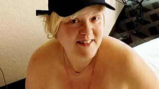 Busty Blonde PAWG Milf Drblackjohnsonxxx Rides Big Cock Barefoot