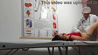 ginecologista fingers tight asshole then bareback fucks juicy patient