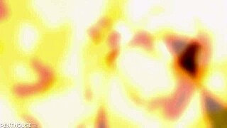 Seductive brunette Ann Marie Rios bathroom steamy cowgirl doggystyle pussy licking