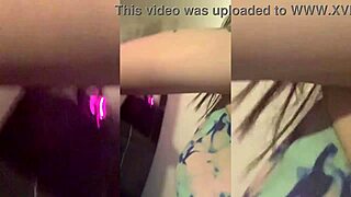 Tatted emo petite teen beauty bent over gagging on big black cock doggystyle submits rough