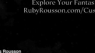 hey cuck slave, time to workout those muscles while i tease your tiny cock with my big british tits...