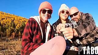 Poly Family Fucks Hard On Alaska Road Trip With AkGingersnaps Lana Mars!