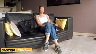 will this latina trade her sweet pussy for career boost?