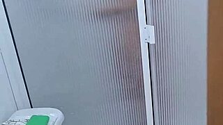 spying stepsis shower sparks her craving for my throbbing cock