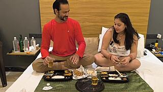 Stepdaughter Devours Stepdad's Monster Cock Deepthroat Before Wild Riding Session