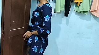 Desi bhabhi alone gets roughly fucked by devar in dorm dirty talk moans