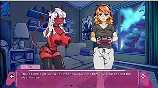 hey check out demons rise up futa lesbian visual novel demo