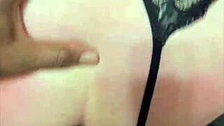 Suzy endures intense flogging then BBC anal pounding on obedience bench session