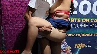 bengali wife gets bent over doggystyle anal fucked hard by hubby on ranch webcam hairy pussy orgasm chudai