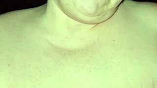 milf's big tits leak milk while riding cock hard.