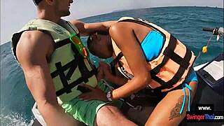 ever try public jetski blowjob from thai teen girlfriend